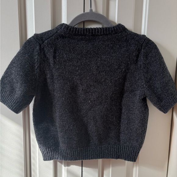 Zara Charcoal Knit Sweater - Picture 3 of 6